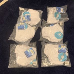 I play swim diapers. Size Large. Price for all 6!